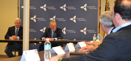 Senator Schumer  discusses growth at business roundtable