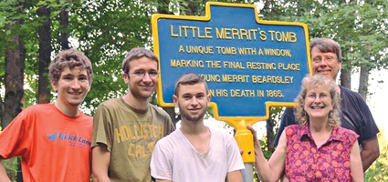 Historic Marker Placed At Little Merrit’s Tomb