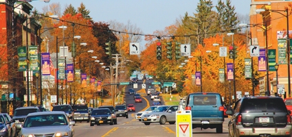 Downtown in Autumn