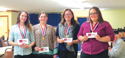 American Legion Girls State Delegates Honored At Chenango County Meeting
