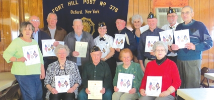 Oxford American Legion honors members