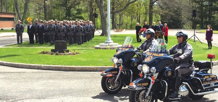 NYSP Troop C Pauses to honor fallen officers