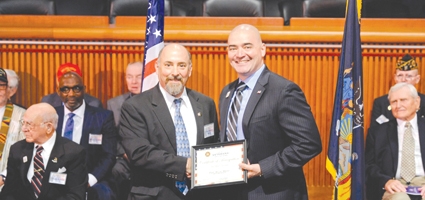 Sen. Akshar inducts Sgt. Paul “Rizzo” Russo into Senate Veterans Hall of Fame