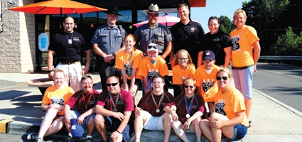LEOs supporting the Special Olympics