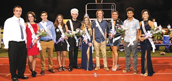 Norwich Homecoming court 2016