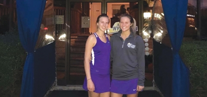 Tornado tennis duo bounced after earning first round win in NYS tournament