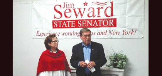 Senator Seward elected to 16th term