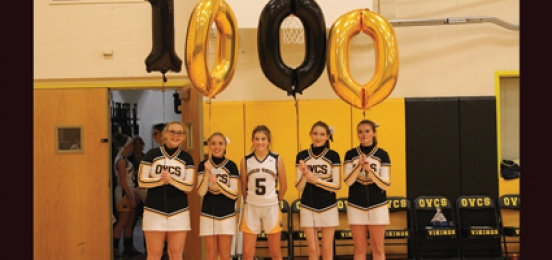 Amber Meigs joins 1,000 point club for OV; Vikings fall to Canastota at home
