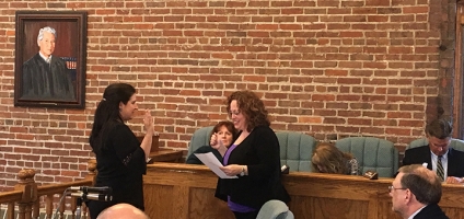 Jennifer Morris sworn in as Ward 6 Alderperson
