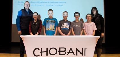 Chobani sponsors My Plate, My State recipe competition for three local schools