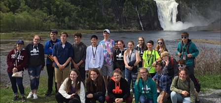 Norwich French students enjoy 'bon voyage' in Quebec City