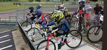 Four races in one weekend, the All American BMX riders never quit