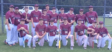 Sherburne PONY League rips off three wins to take division championship