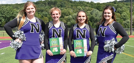 Norwich Cheerleading captures three awards; four seniors bring home special honors