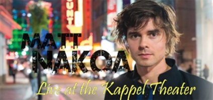 Matt Nakoa plays to his roots this Saturday at the Kappel Theater in Norwich