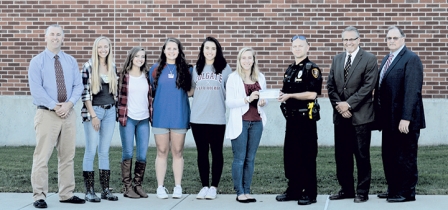 Greene High School raises over $1000 for Florida police department
