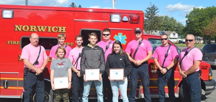 NHS students receive Star of Life Award in wake of medical emergency