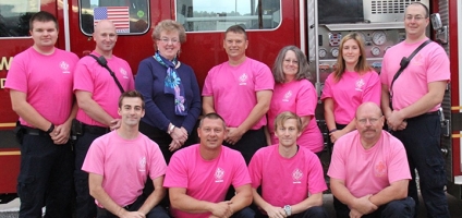 Relay committee recognizes NFD for its breast cancer awareness efforts