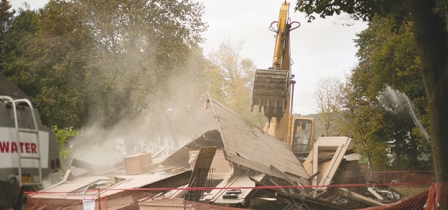 Demolitions for revitalization project begins in Norwich