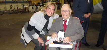 104 Year-old Veteran Receives Highest Civilian Award On Veterans Day
