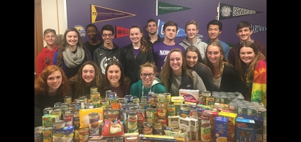 NHS student government's annual food drive a success
