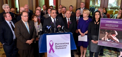 Crouch announces minority task force report on preventing domestic violence