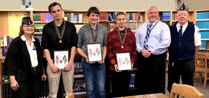 NY Boys’ State delegates receive honors from Post 376