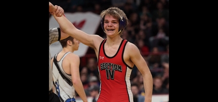 Norwich's Dante Geislinger wins State Championship at 99-lbs