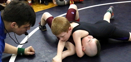 Norwich Pee-Wee Wrestling tournament at Norwich
