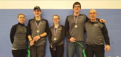 NCSD trio on target at state tournament