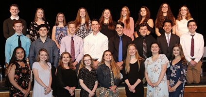 Norwich's National Honor Society induction
