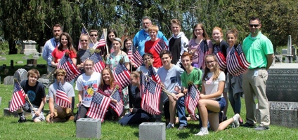 NMS students honor Memorial Day