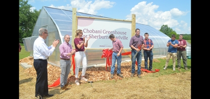Sherburne celebrates resurrected ag program at greenhouse unveiling