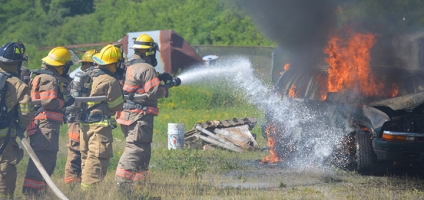 Volunteers Travel To Norwich For Live Fire Training
