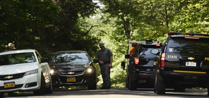 New York state trooper, suicidal school principal shot dead