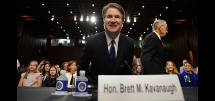 Chaos marks start of Kavanaugh confirmation hearing