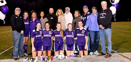 Lady Tornado prevail over Saints on senior night; Storm scores 4 in win over Trojans