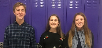 Three NHS sophomores selected to attend HOBY