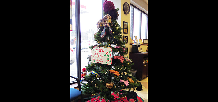 Decorate The Mitten Tree Generously At NBT Bank