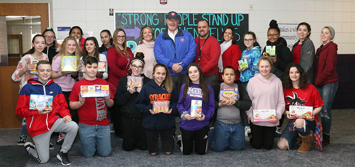 Salvation Army and Norwich Middle School team up