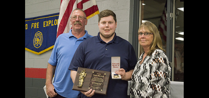Oxford Fire Department Recognizes Volunteer Who Saved A Family In PA