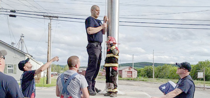 Local youth joins the Sherburne Fire Department