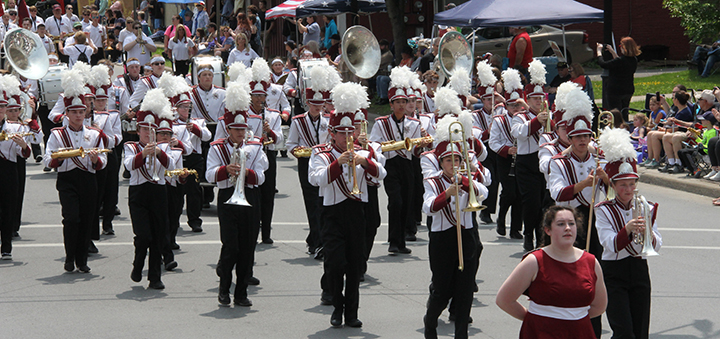 Sherburne Hosts Annual Pageant Of The Bands