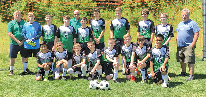 Chenango Chargers U14 team captures divisional title for 2019 season