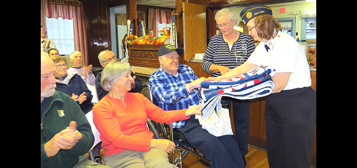 Veterans Day And Quilts Of Honor Presentation At Post 376