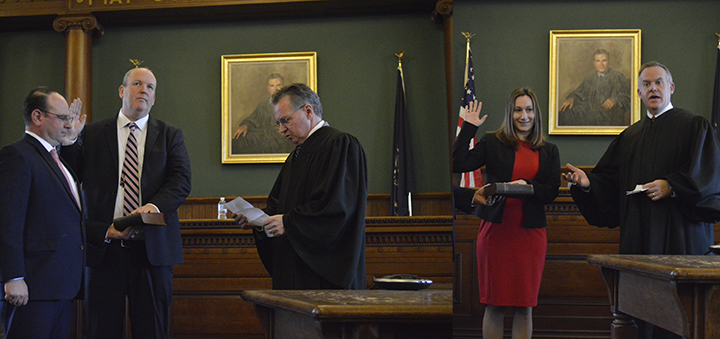 District Attorney's Office staff members sworn in
