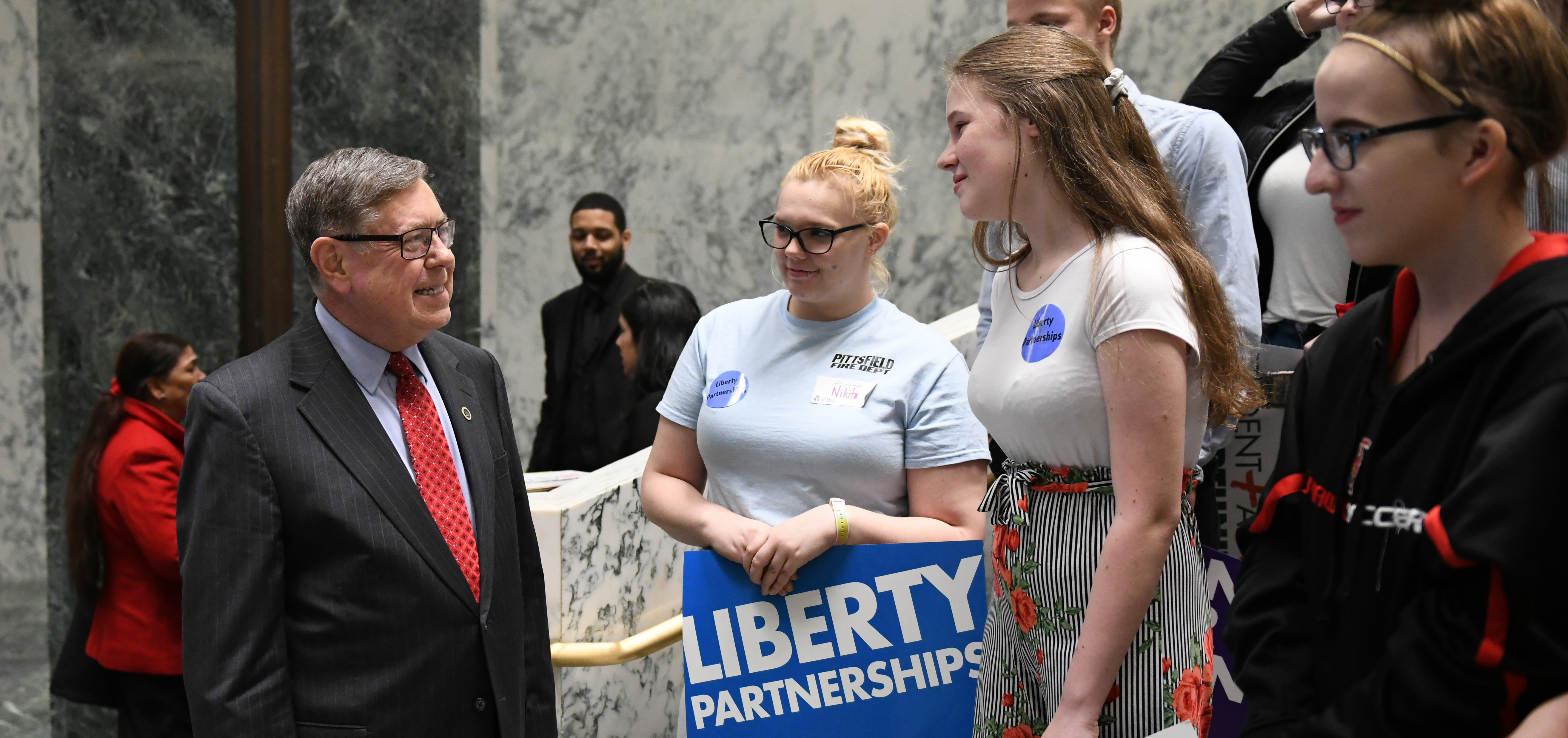 Seward welcomes students from Liberty Partnerships Program to capitol