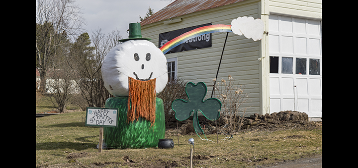Chenango County Resident Gets In The St. Patty's Day Spirit