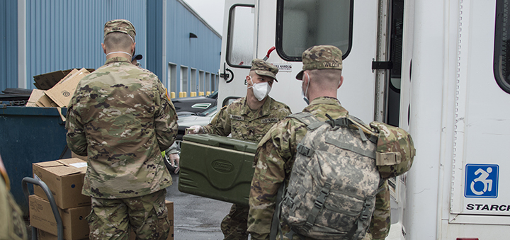 National Guard steps in to deliver meals on wheels to meet demand