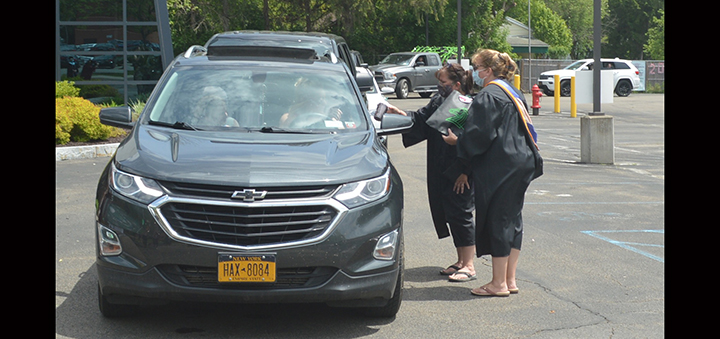 SUNY Morrisville Norwich Campus holds drive-thru commencement